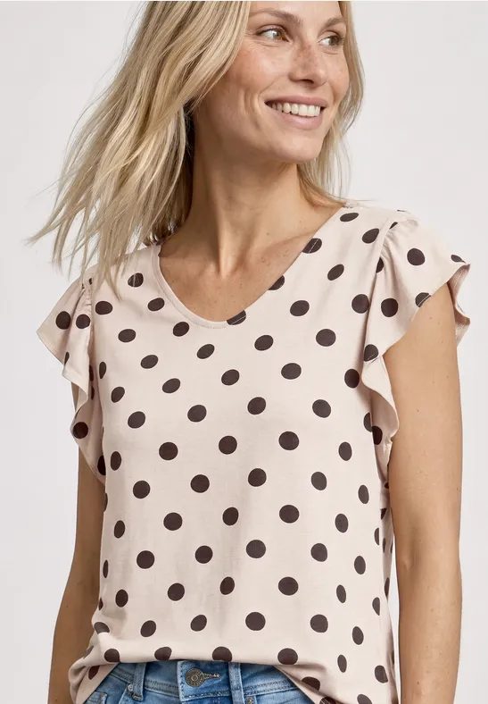 Shirt mit V