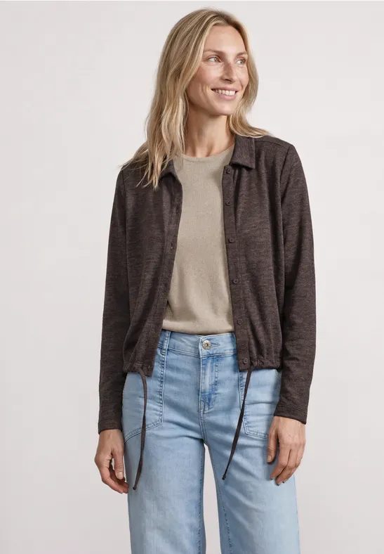 Leichte Langam Jacke in Leinen