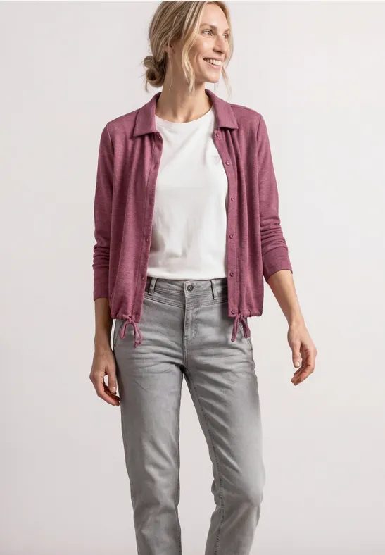 Leichte Langam Jacke in Leinen