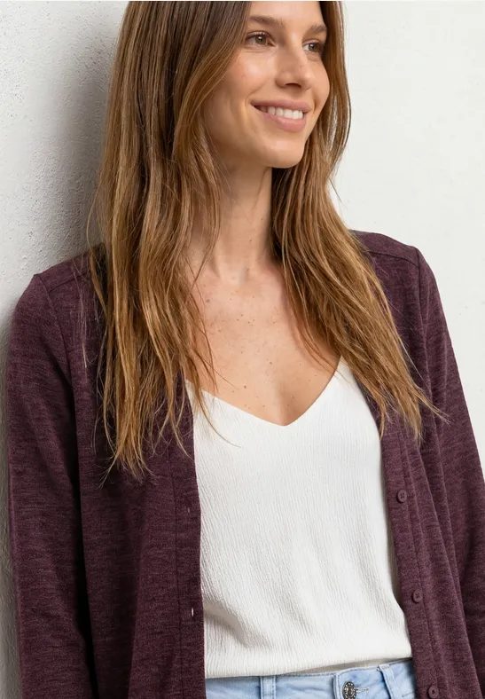 Leichte Langam Jacke in Leinen