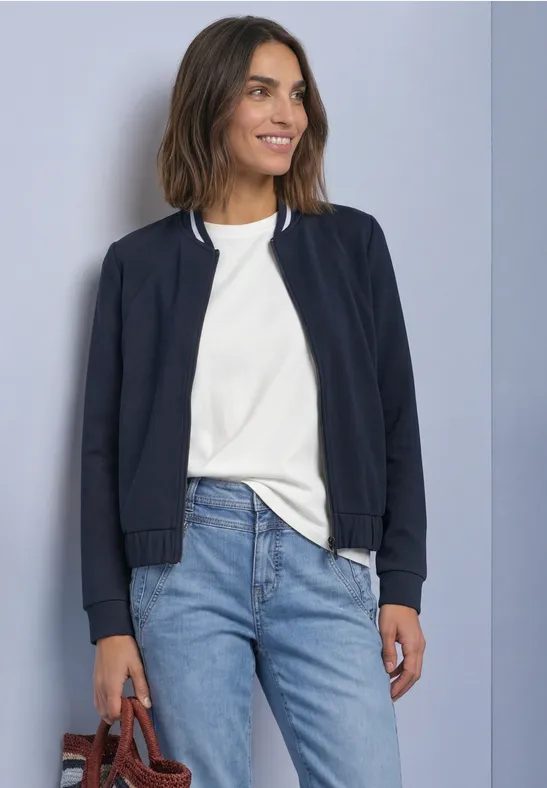 Langarm Jacke im Silk
