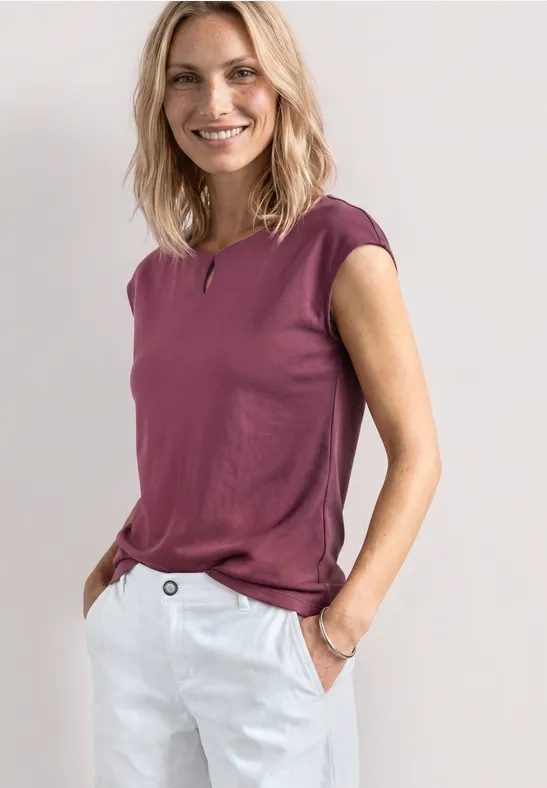 Dropped Shoulder Shirt mit Cut