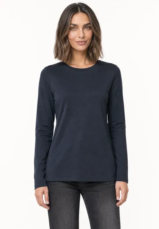 Langarm Shirts mit Boat Neck im 2er-Pack