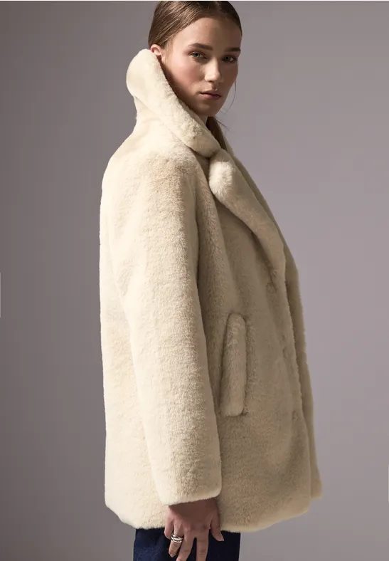 Kuschelige Jacke