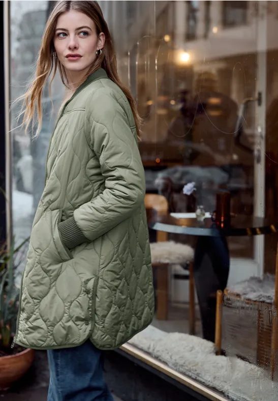 Lange Jacke
