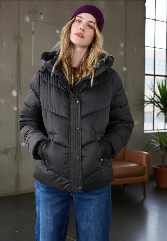 Gefütterte Jacke