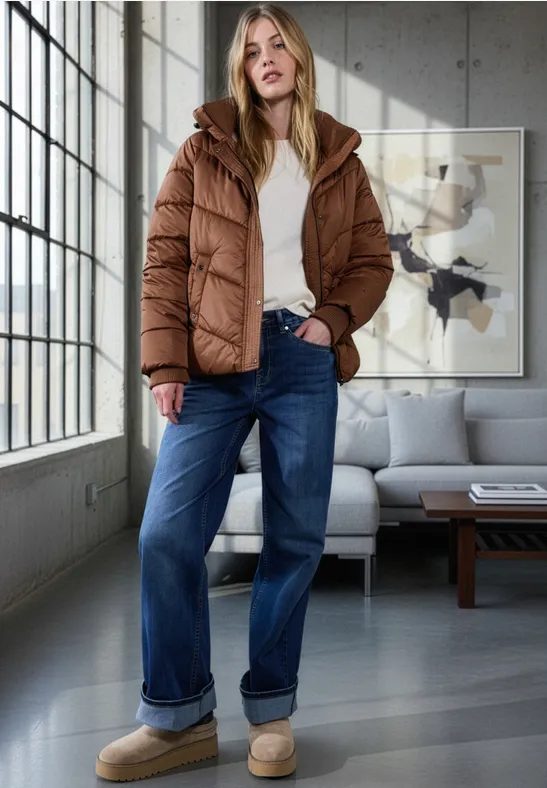 Gefütterte Jacke