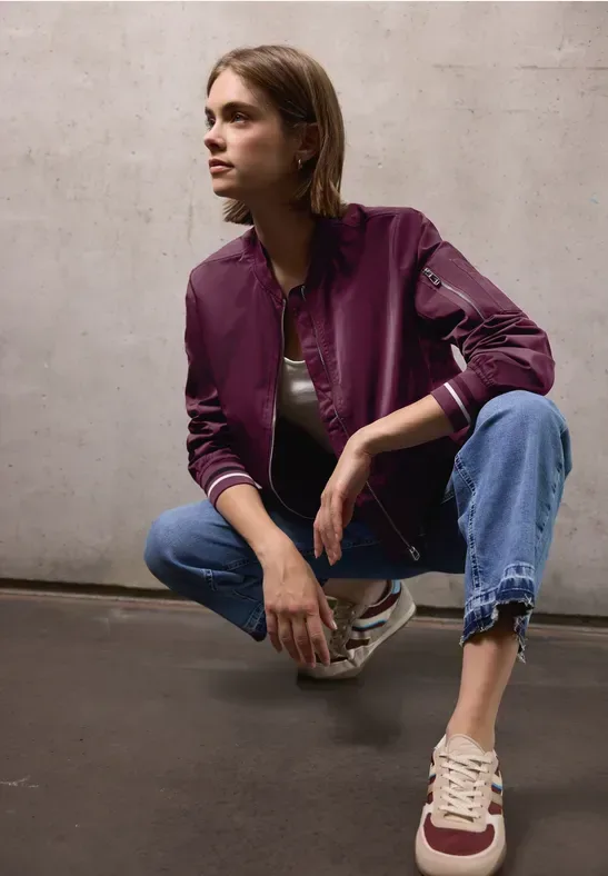 Blouson mit Zipper