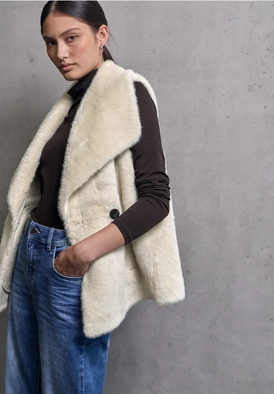 Fake Fur Weste