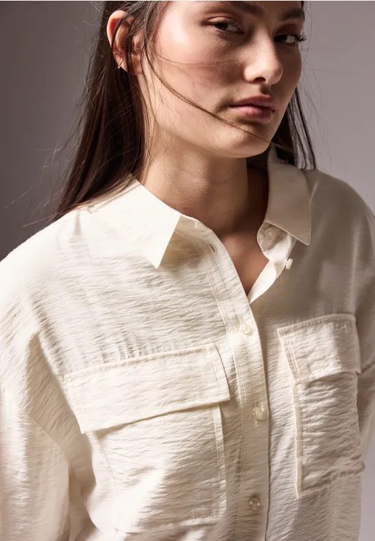 Bluse im Relaxed Fit