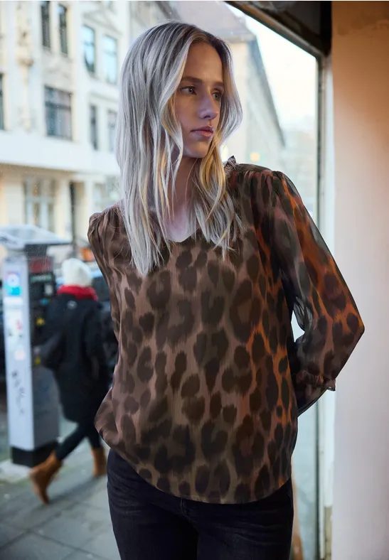 Leo Chiffon Tunika