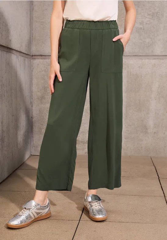 Culotte in Unifarbe