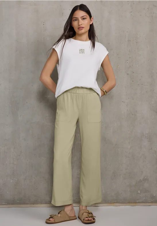 Culotte in Unifarbe