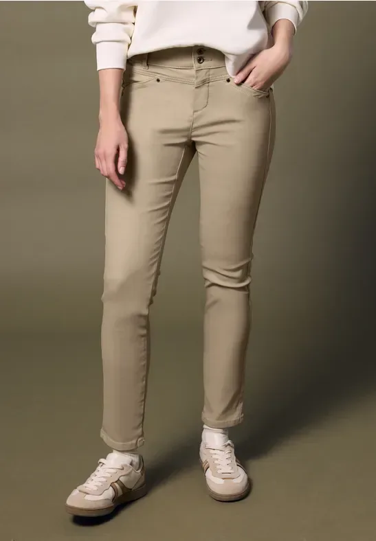 Coated Slim Fit Hose