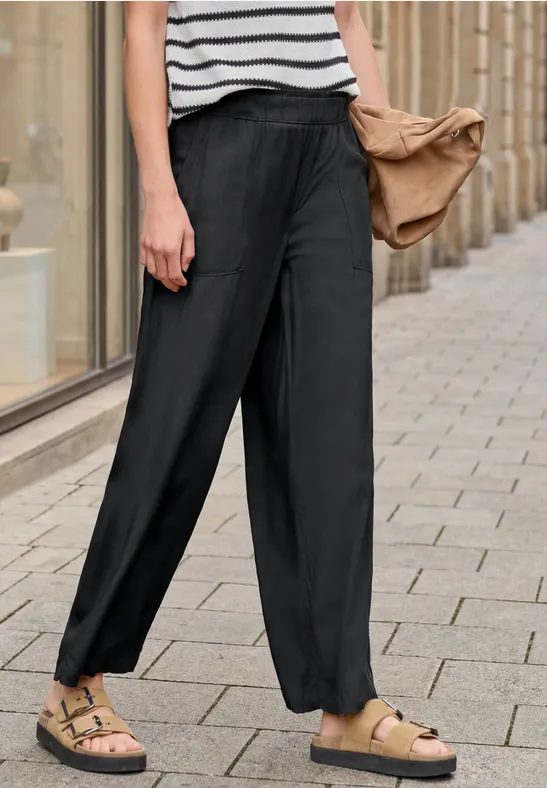 Wide Leg Culotte im Loose Fit
