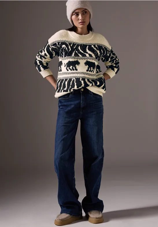 Chunky Jaquard Sweater