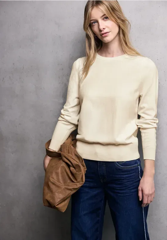 Pullover mit Puff
