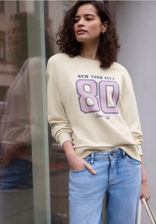 Sweatshirt mit Artwork