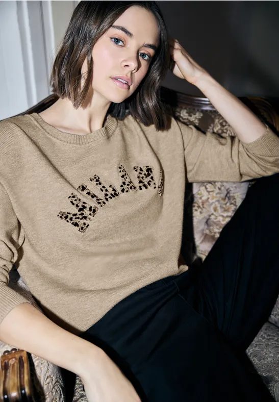 Pullover mit Leo