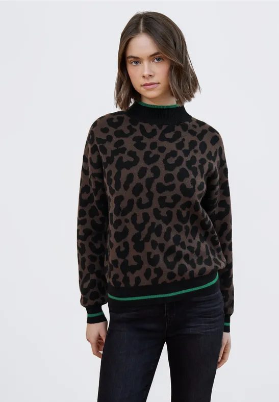 Leo Jacquard Pullover