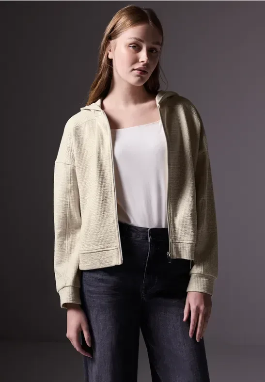 Kurze Sweatjacke