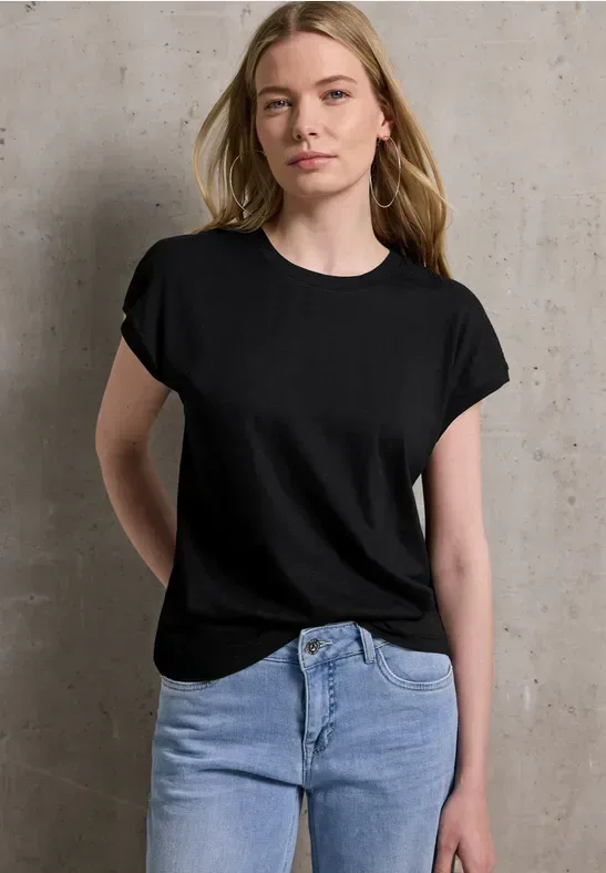 Shirt mit Schulterdetail