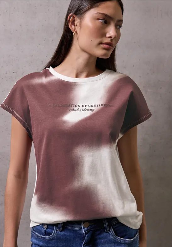 Shirt mit Print und Wording