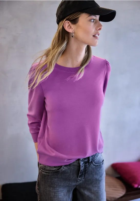Shirt mit Raffung