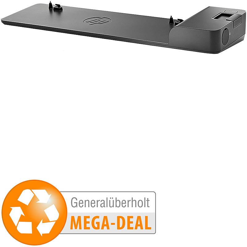 2013 Docking D9Y32AA, Ultra Slim, 65W-Netzteil (generalüberholt)