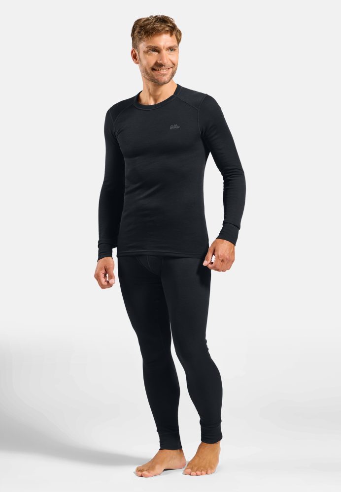 Odlo Active Warm Uni Heritage Base Layer Set für Herren - Wandern, Ski & Snow - schwarz, M