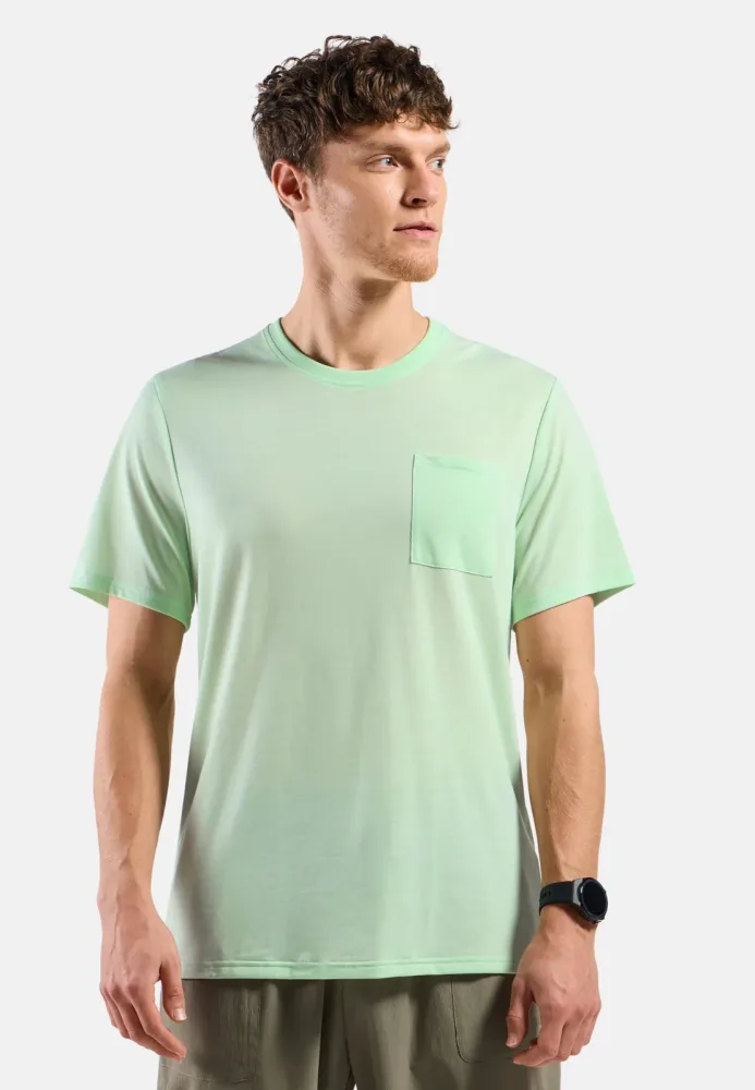Odlo Essential Natural T-Shirt für Herren - Wandern - grün, XXL