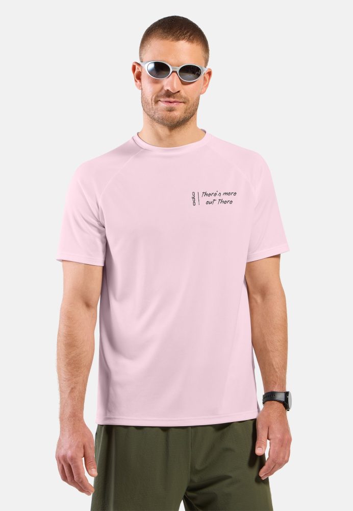 Odlo Herren Essential Print Crew T-Shirt