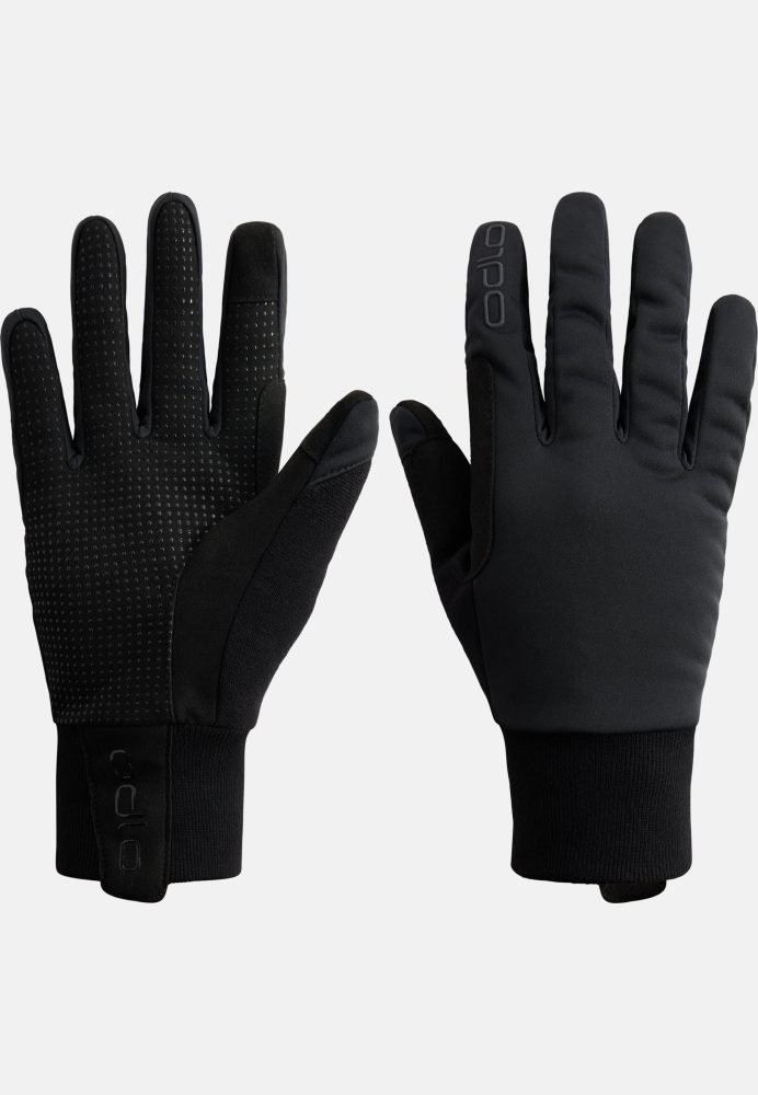 Odlo Multisport Warm Handschuhe - Trail Running, Skilanglauf - schwarz, XS