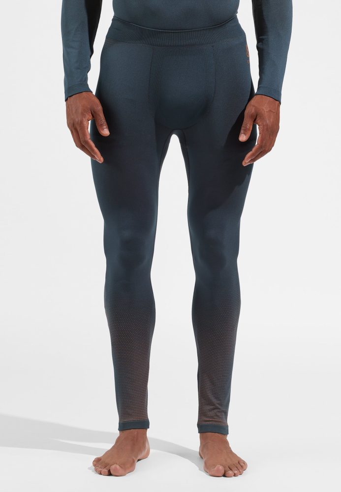 Odlo Performance Light Base Layer Tights für Herren - Skilanglauf, Running - blau, S
