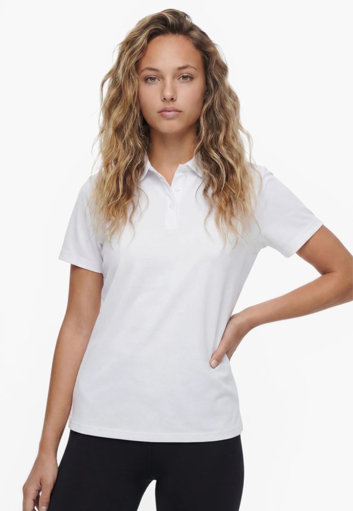 Odlo Cardada Poloshirt für Damen - Wandern, Casual Comfort - weiss, 3XL
