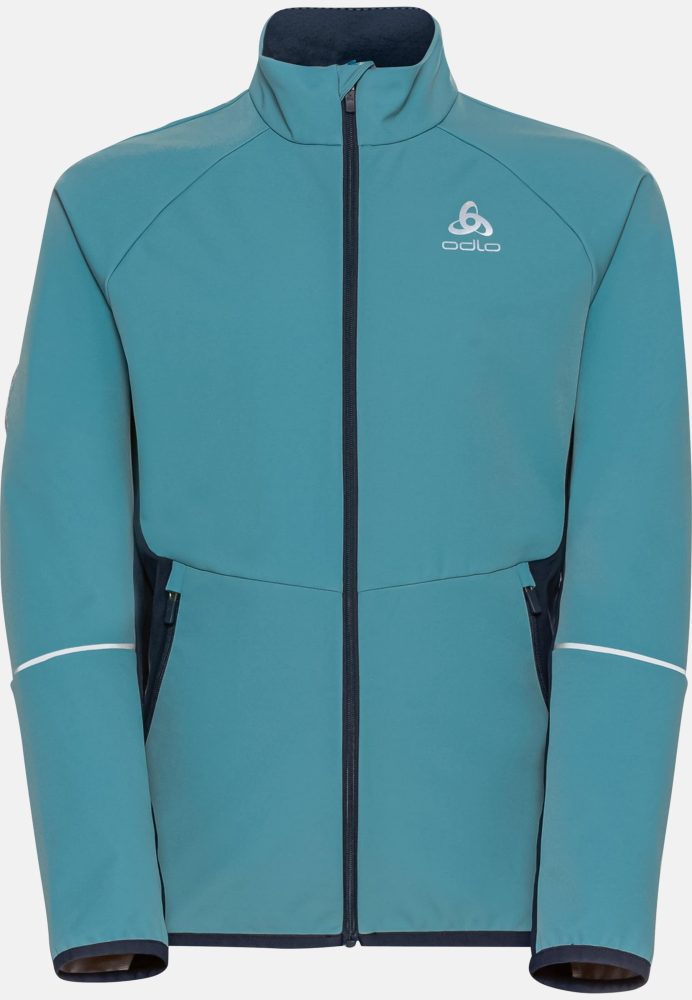 Odlo Engvik Langlaufjacke für Kinder - Skilanglauf - blau, 128