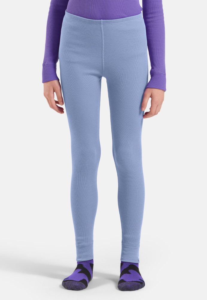 Odlo Active Warm Base Layer Tights für Kinder - Wandern, Ski & Snow - blau, 104