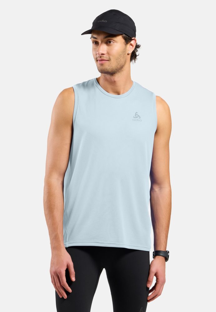Odlo Essential Lauf-Tank für Herren - Training, Running - blau, S