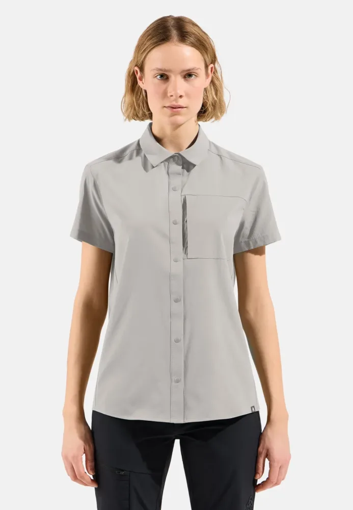 Odlo Essential Kurzarmhemd für Damen - Wandern - beige, S
