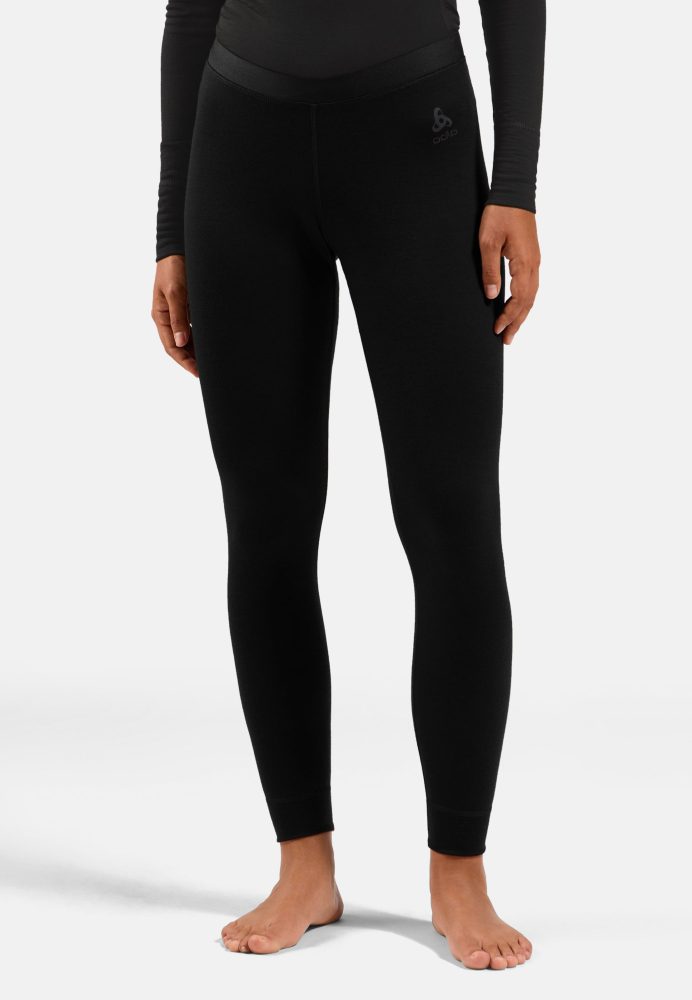Odlo Merino 160 Base Layer Tights für Damen - Wandern, Ski & Snow - schwarz, S
