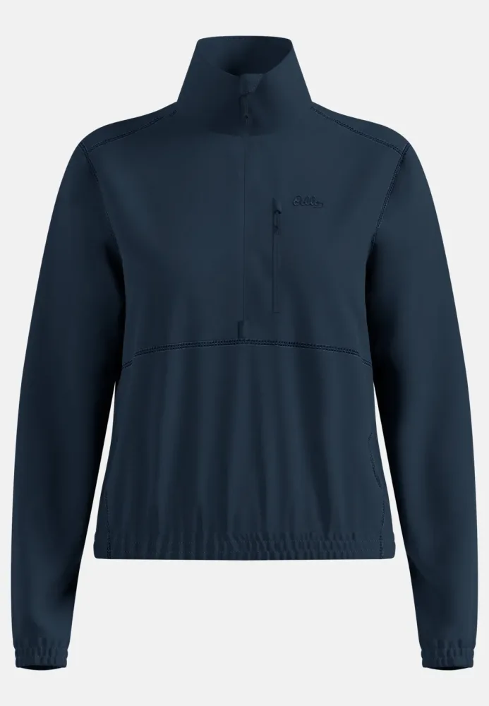 Odlo Classic Mid Layer Half-Zip für Damen - Wandern, Ski & Snow - marineblau, XL