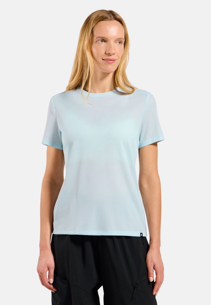 Odlo Cubic Light T-Shirt für Damen - Wandern, Training - blau, M