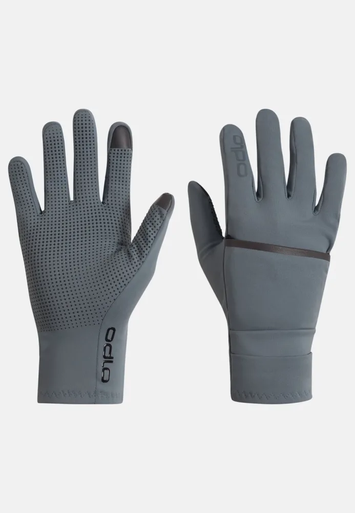 Odlo Multisport Windproof Light Handschuhe - Trail Running, Running - grau, L