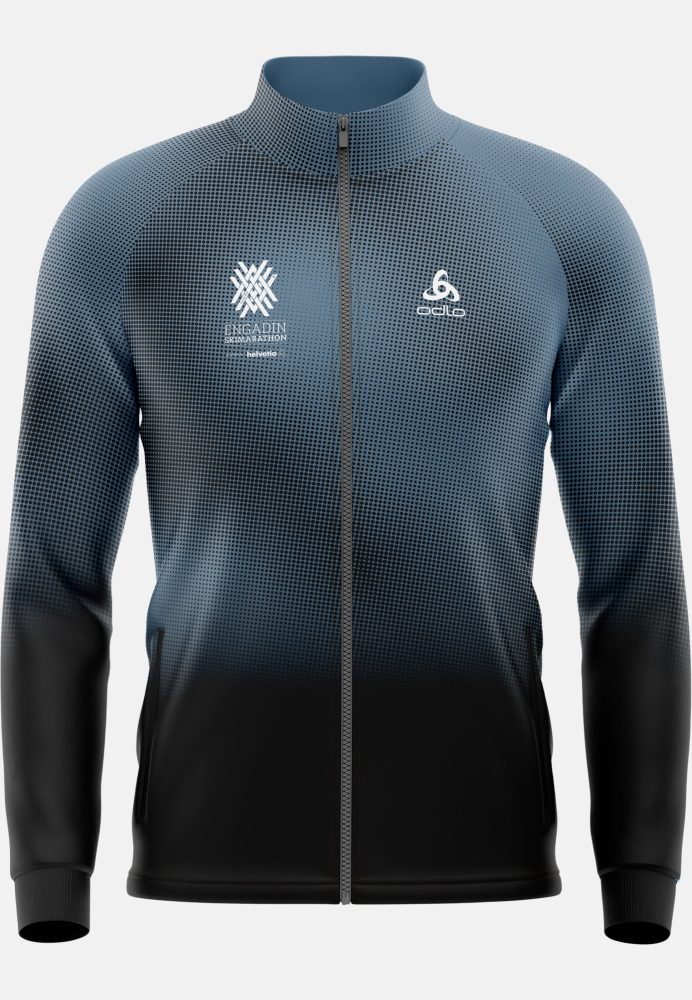 Odlo XC Performance Langlaufjacke für Herren - Skilanglauf - blau, L