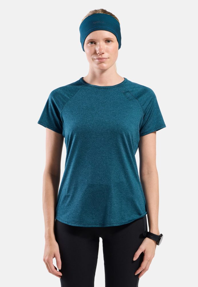 Odlo Essential 365 Lauf-T-Shirt für Damen - Training, Running - marineblau, XXL