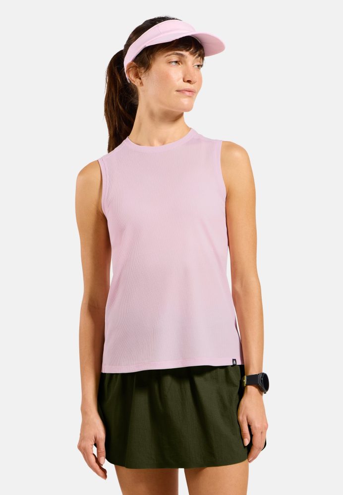 Odlo Cubic Light Tank für Damen - Wandern, Training - pink, S