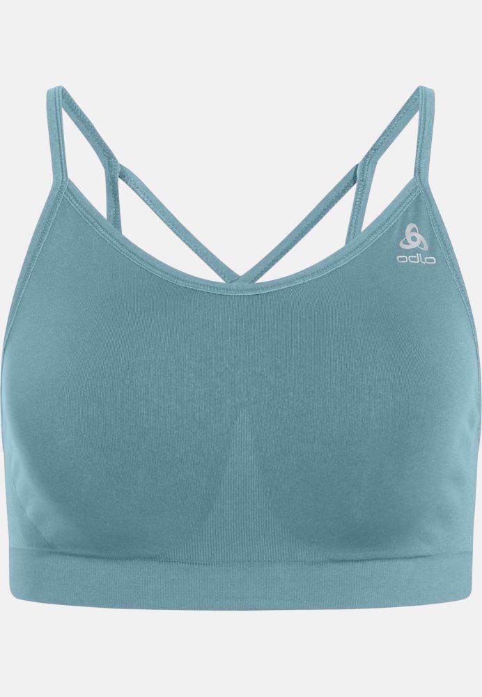 Odlo Seamless Soft Sport BH für Damen - Wandern, Training - blau, XS