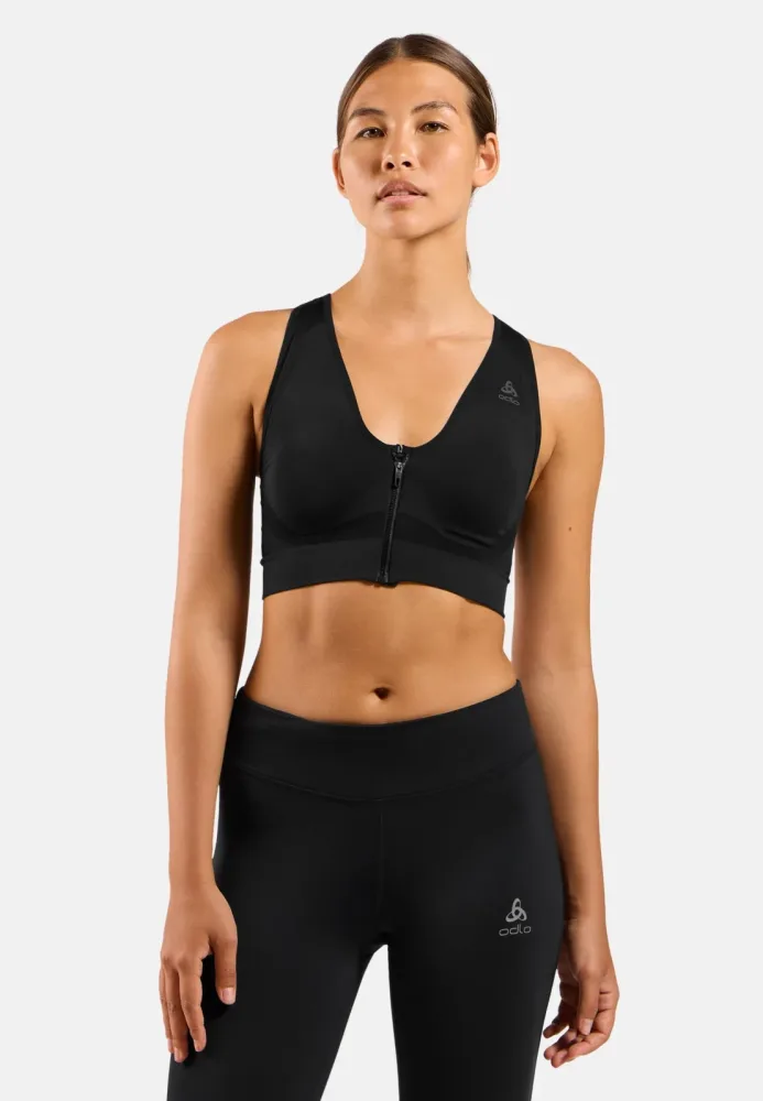 Odlo Seamless High Sport BH für Damen - Training, Running - schwarz, S