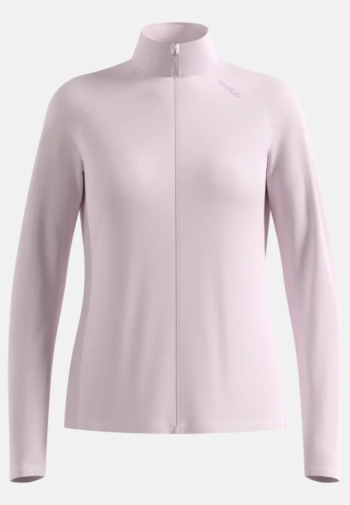 Odlo Essential Warm Mid Layer Full-Zip für Damen - Wandern, Ski & Snow - pink, XL