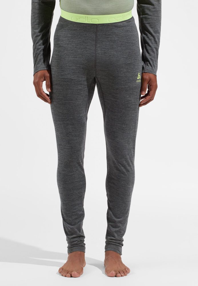 Odlo Natural Performance Wool 150 Base Layer Tights für Herren - Wandern, Ski & Snow - grau, S